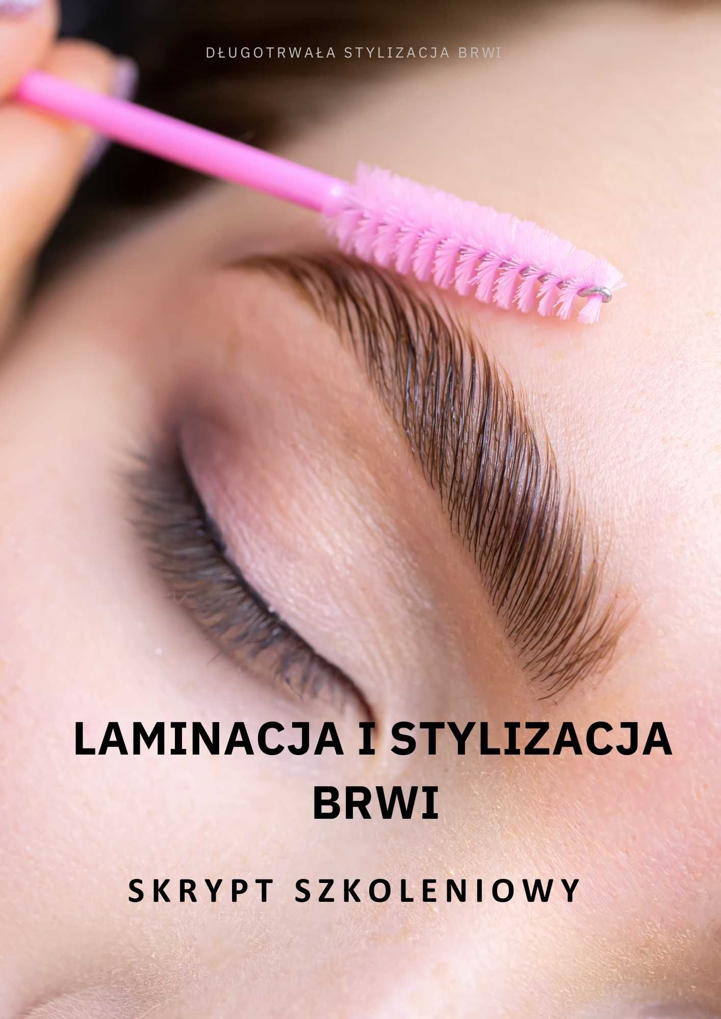 Skrypt szkoleniowy Laminacja brwi