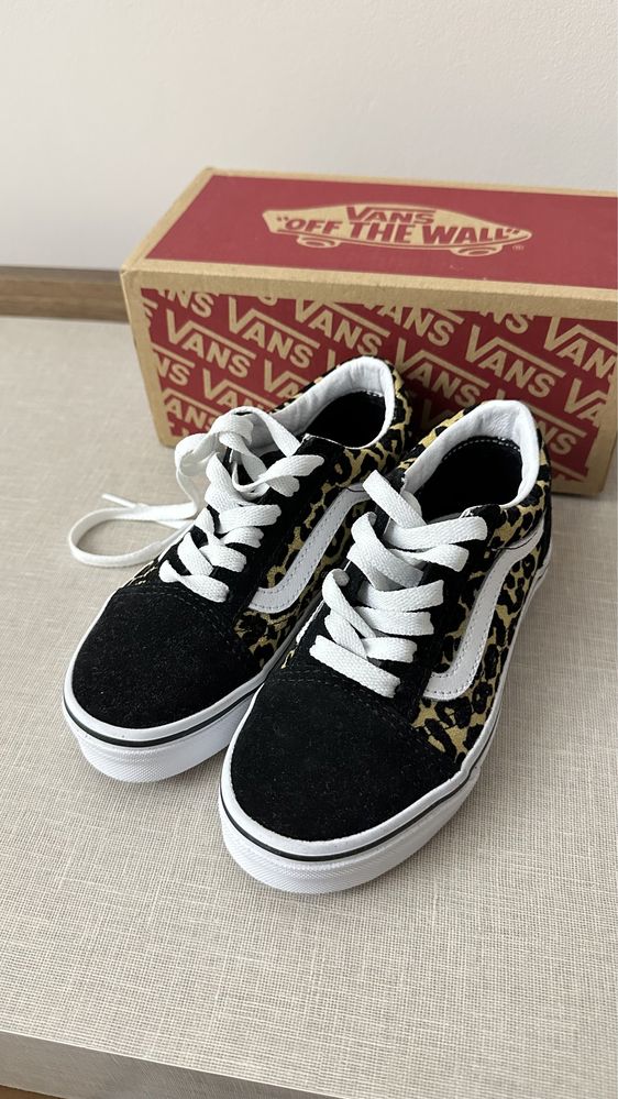 Детские кеды Vans оригинальные для девочки обувь кроссовки