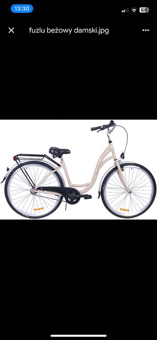 Rower miejski damski Fuzlu S1