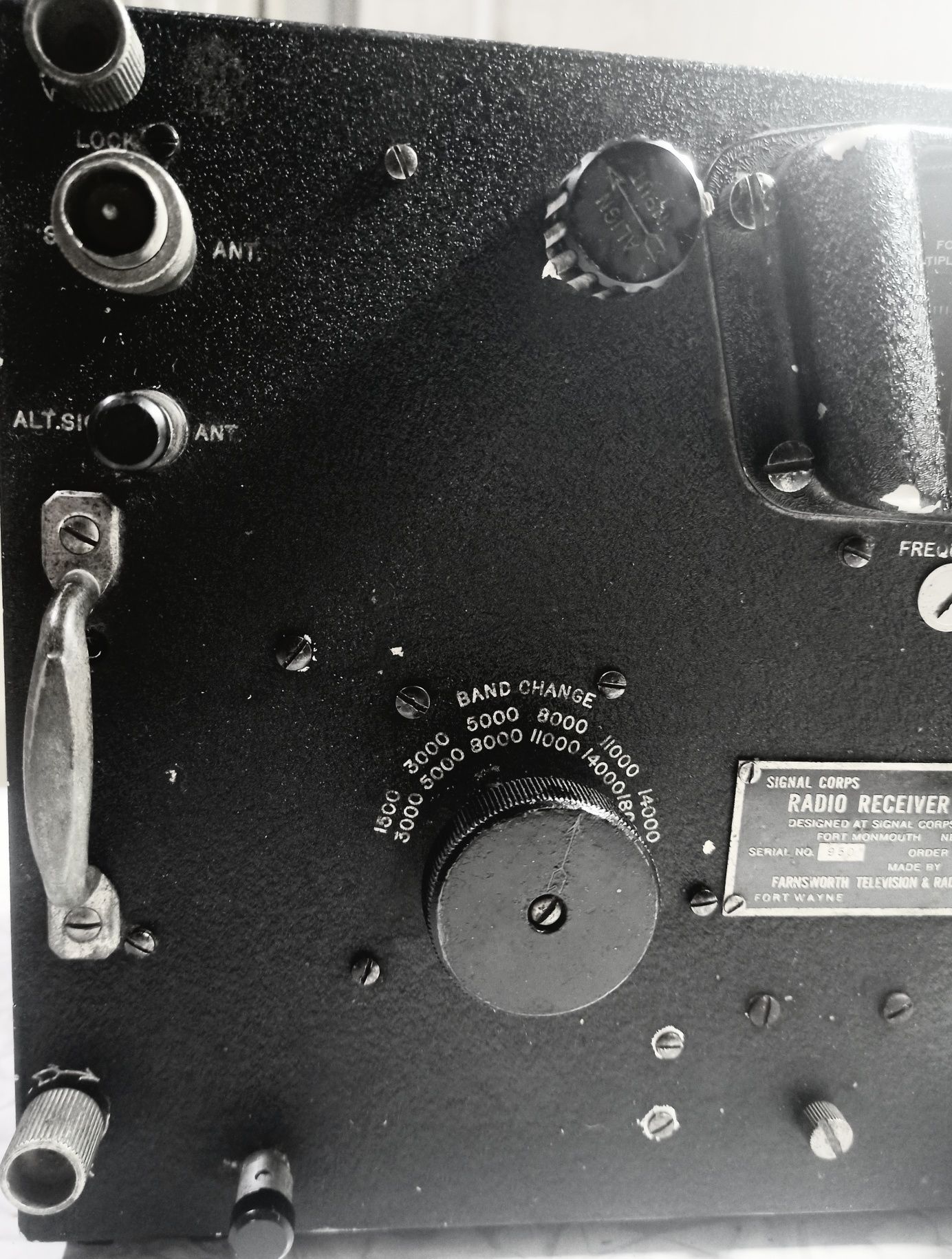 Раритетний радіоприймач BC-342-N. US Army. 1942р.