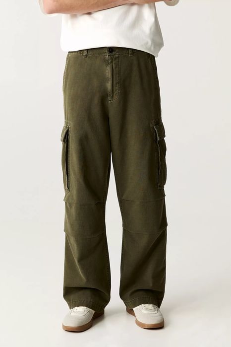 Широкі Штани Pull&Bear Parachute Pants Оригінал Широкие Нові Мужские