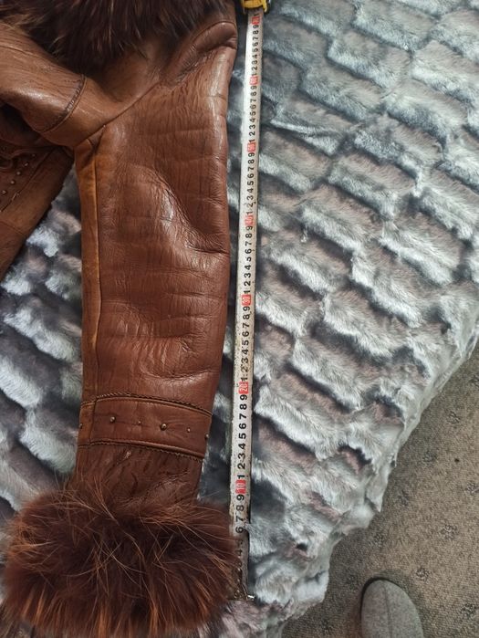 Натуральная дублёнка 48 размера в идеальном состоянии