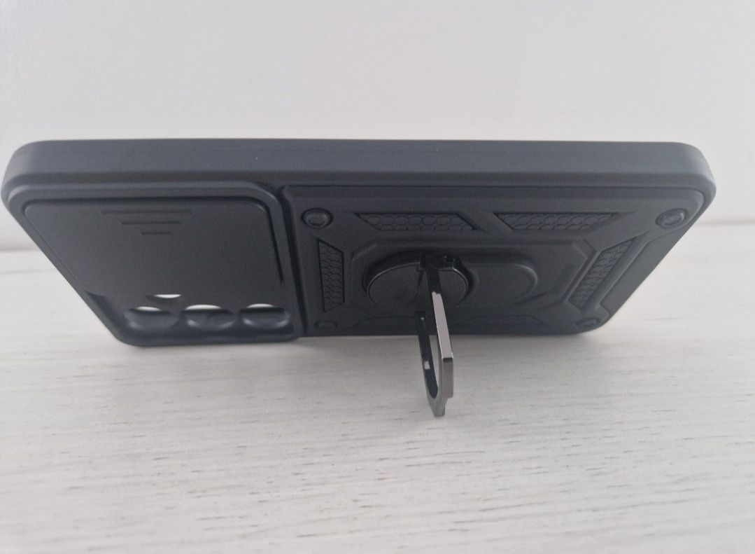 Slide Camera Armor Case do Samsung Galaxy S25 Czarny