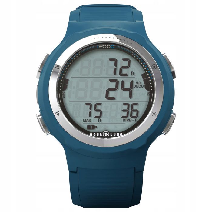 Sportowy komputer nurkowy Aqualung i200C NS155123 nurkowanie niebieski