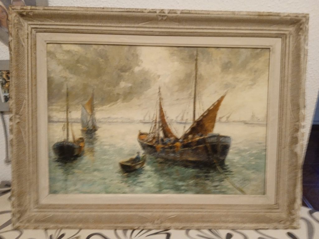 Quadro de barcos