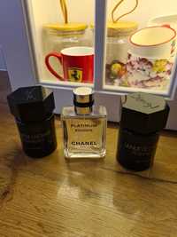 YSL la nuit de l homme , Chanel Egoiste -flakonik