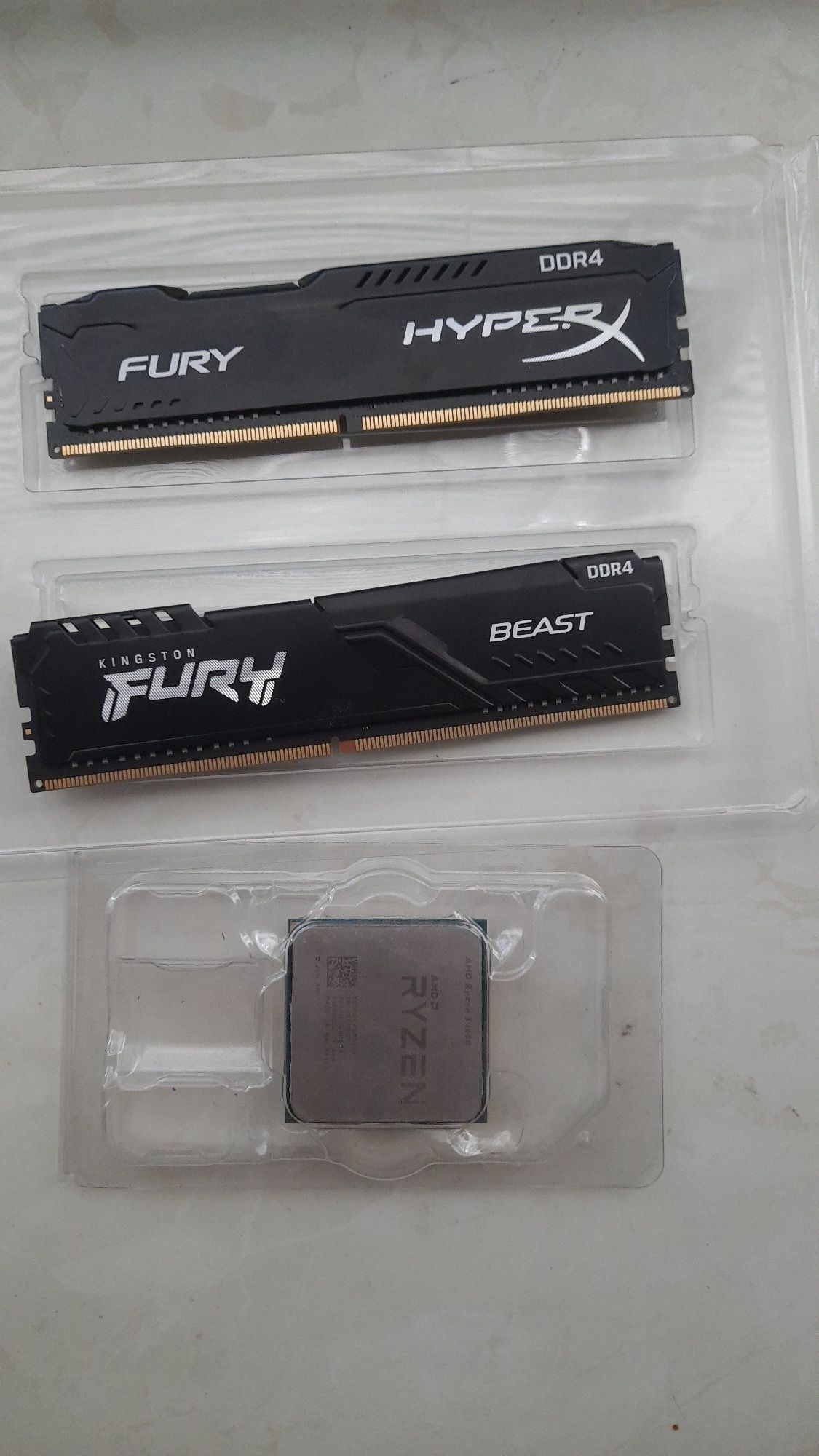 Ryzen 5 1600  и ddr4 16 gb 2×8