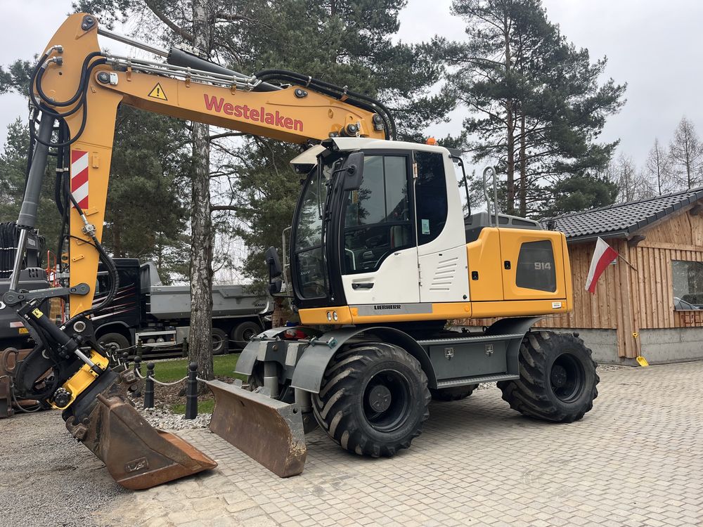 liebherr 914 koparka kołowa 2017 rok .rotorilt z holandii