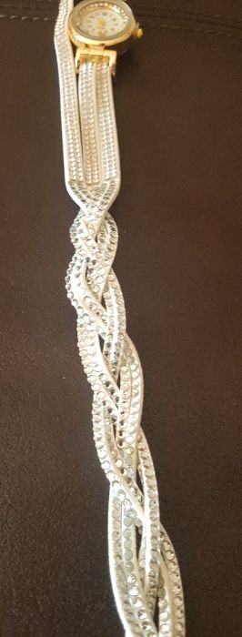 Pulseira de strass feminino relógio feminino relógio de quartzo