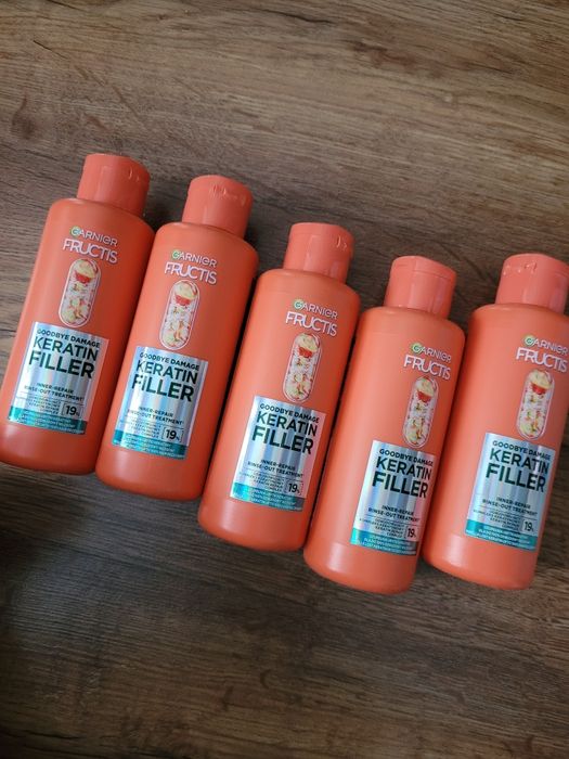 Zestaw Garnier Fructis Goodbye Damage Keratin Filler kuracja odbudowuj