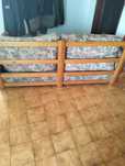 Sofá cama 3 lugares mais sofá individual