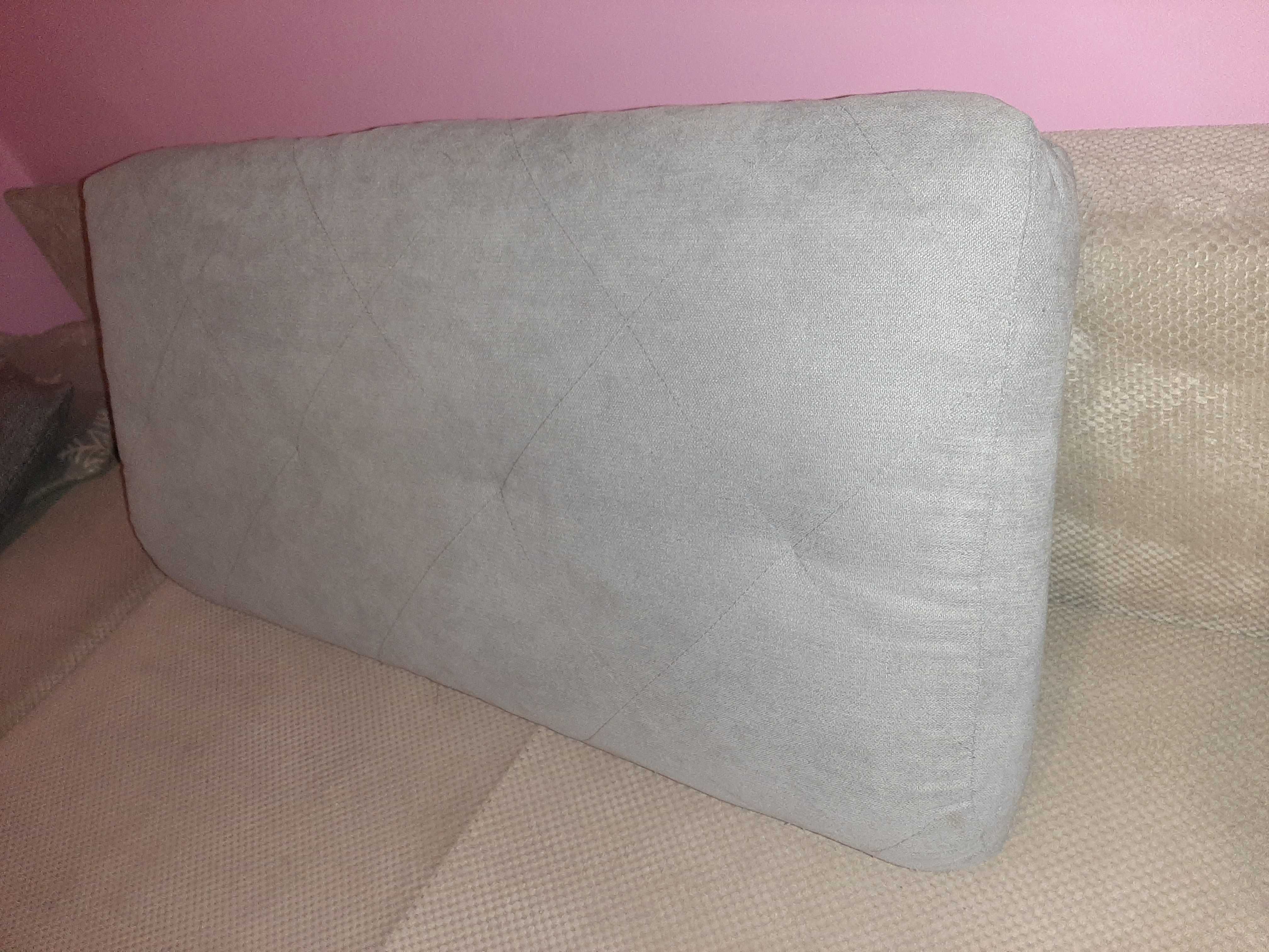 Pufa oparcie poduszka na sofę rogówkę wersalkę tapczan sofę 95 cm