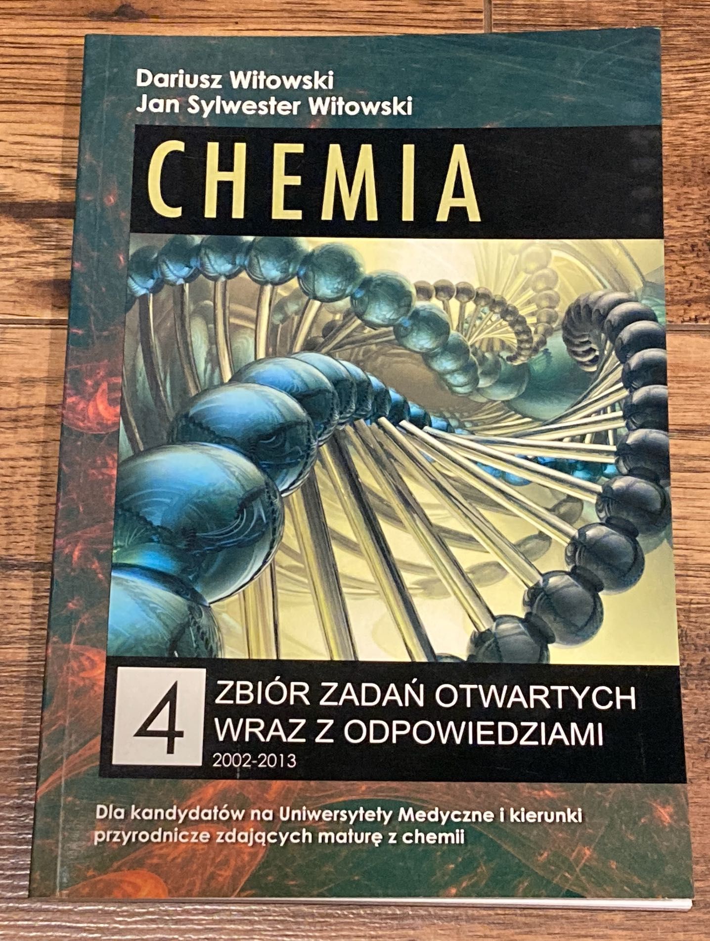 Chemia. Zbiór zadań otwartych wraz z odpowiedziami 1-4, Witowski