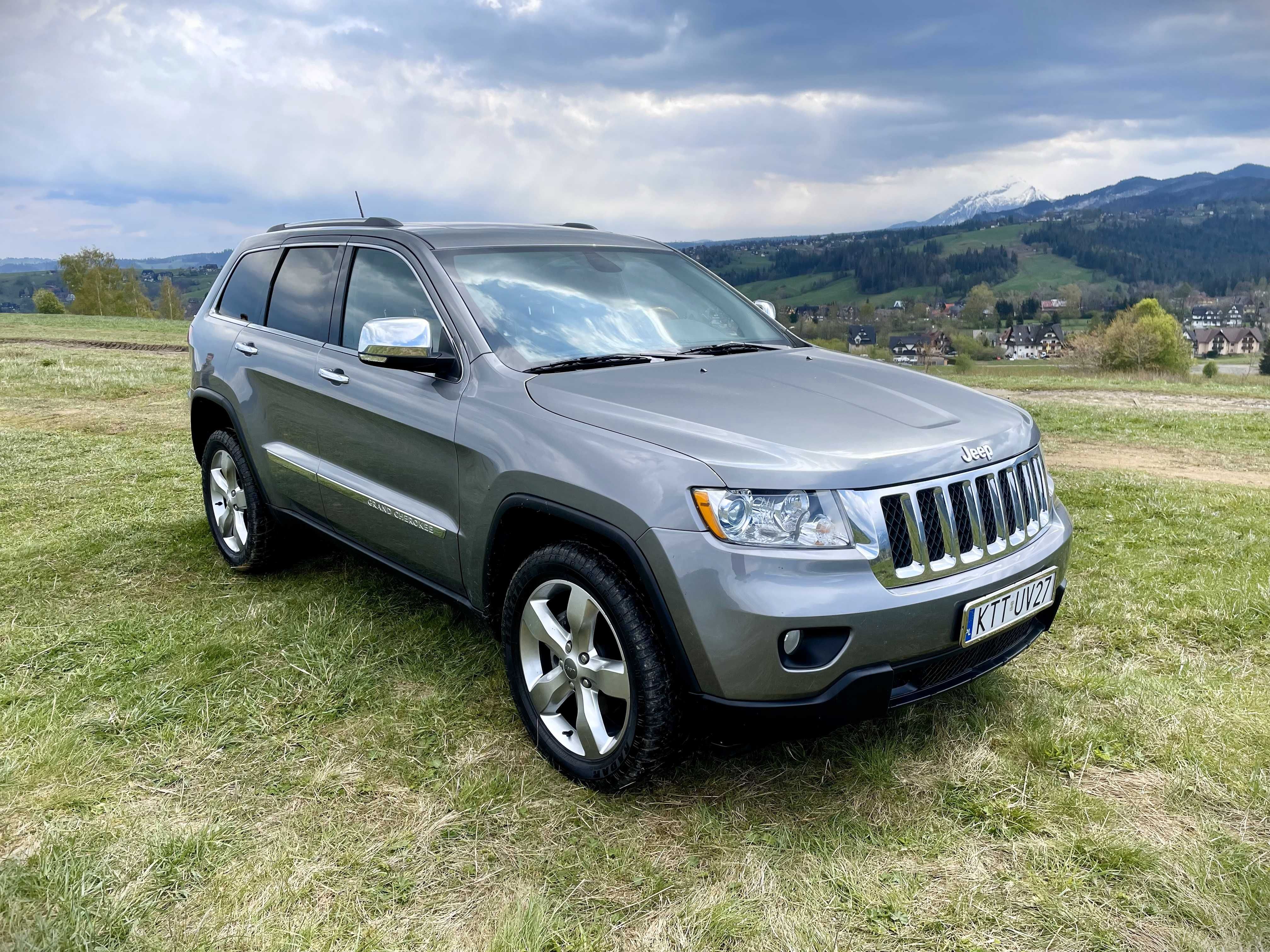 Jeep Grand Cherokee WK2 Overland 4x4 Piękny Stan Niski Przebieg