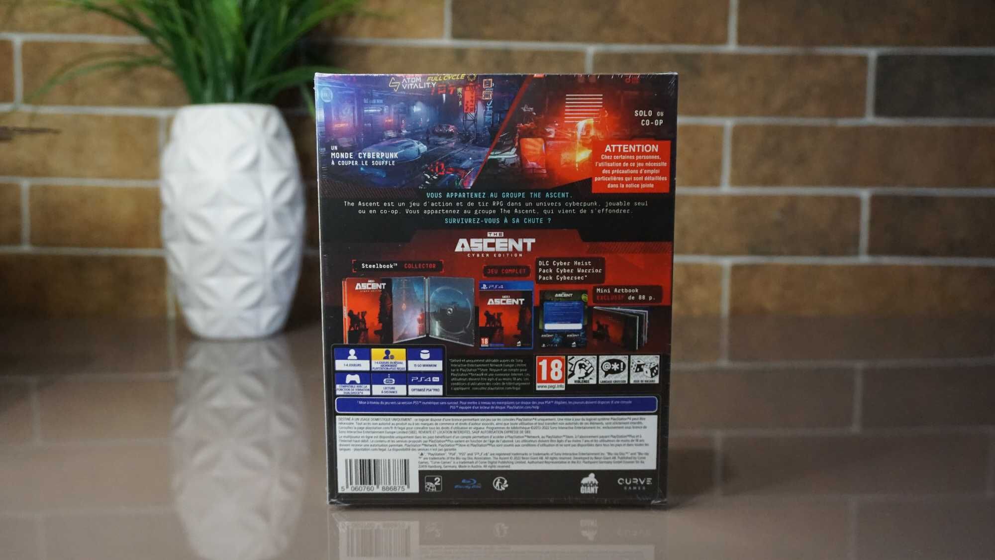 Нове коллекційне видання The Ascent Cyber Edition PS4