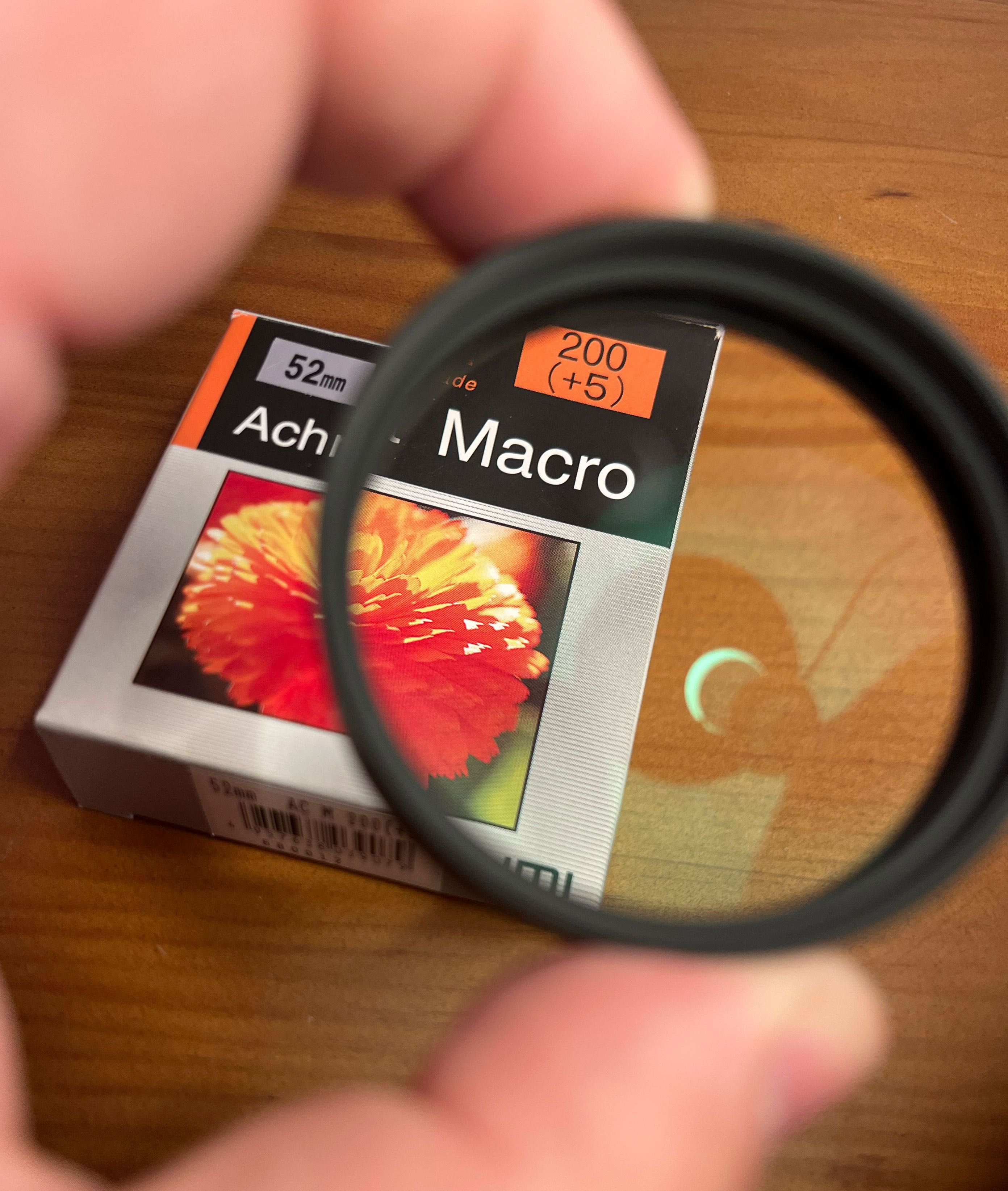 Marumi DHG Achromat Macro 200(+5)