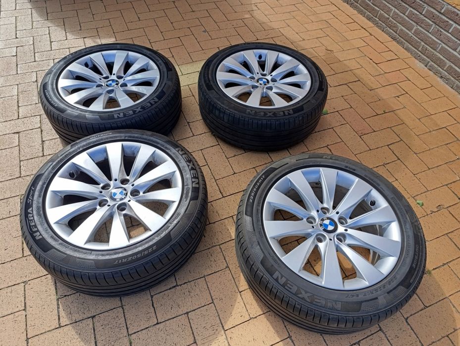Alufelgi bmw z oponami, koła 5x120 17 cali F30, F32, F33, F36
