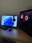 Zestawgamingowy rtx3060 i5komputer monitor myszka klawiatura sluchawki