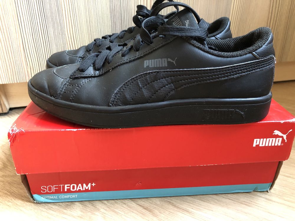 Кожаные кроссовки Puma