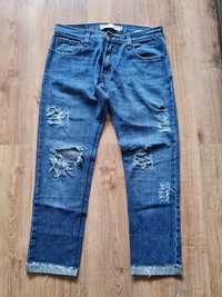 Niebieskie jeansy Levi's 527