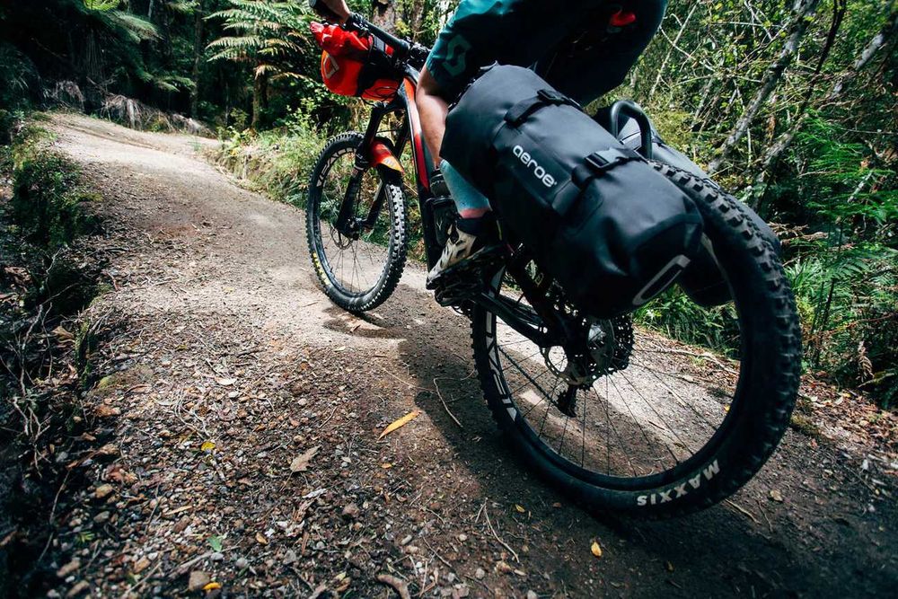 Worek transportowy, sakwa rowerowa Aeroe Heavy Duty Dry Bag Black 12L