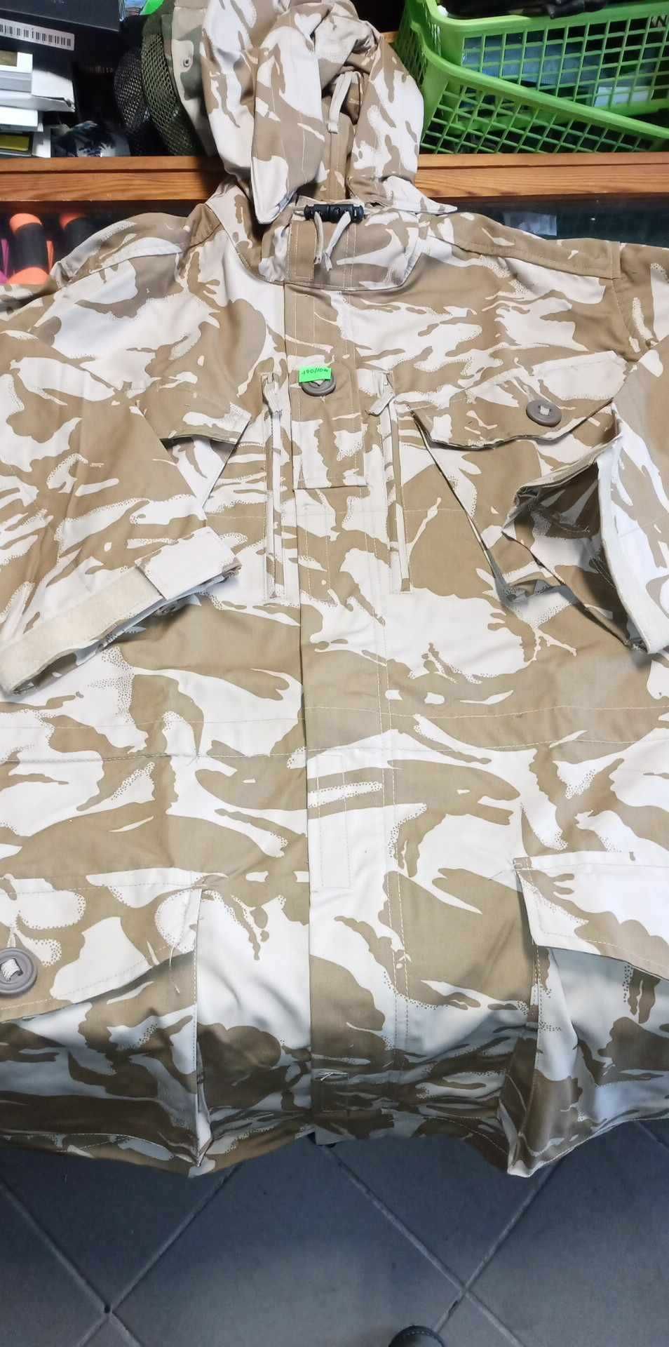 Kurtka Wojskowa Brytyjska SMOCK Windproof Desert DPM 190/104 N