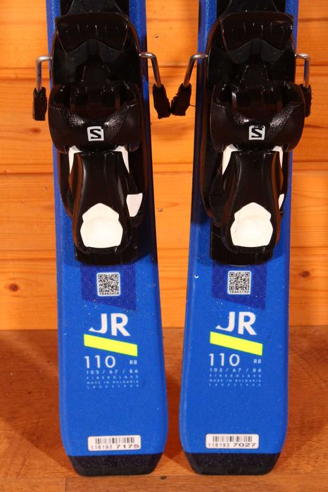 Narty dziecięce Salomon S-Race 110 cm, R 8 !!!