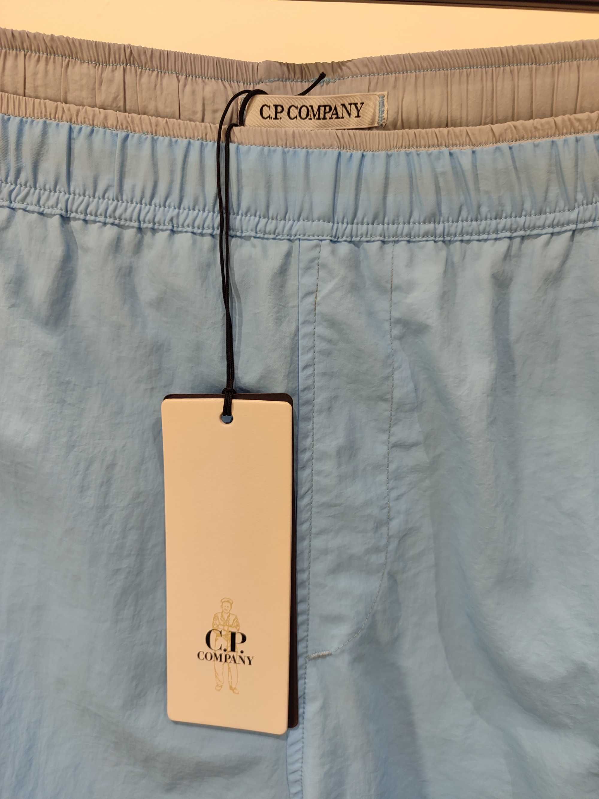 Шорти C.P. COMPANY Flatt Nylon Lens Swim Shorts Light Blue