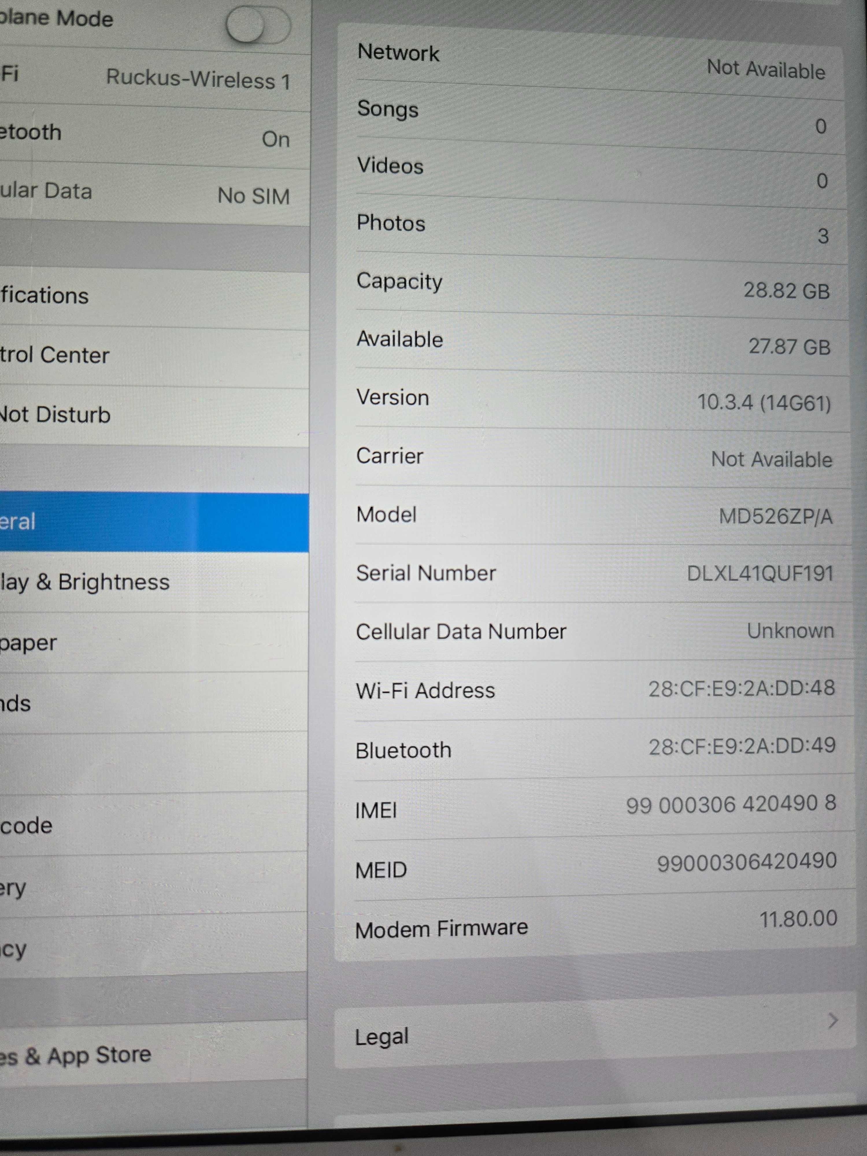 Планшет Apple iPad 4 32Gb WiFi 4G