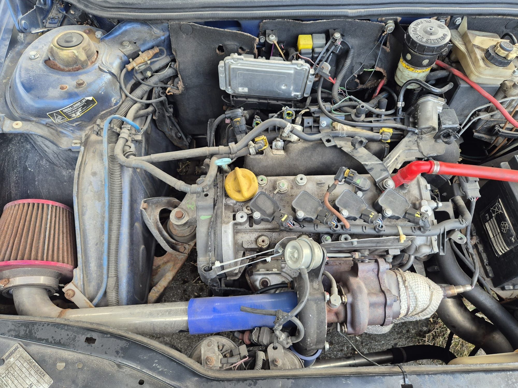 SWAP silnika Fiat Tipo Tempra Uno Turbo Abarth cinquecento seicento500