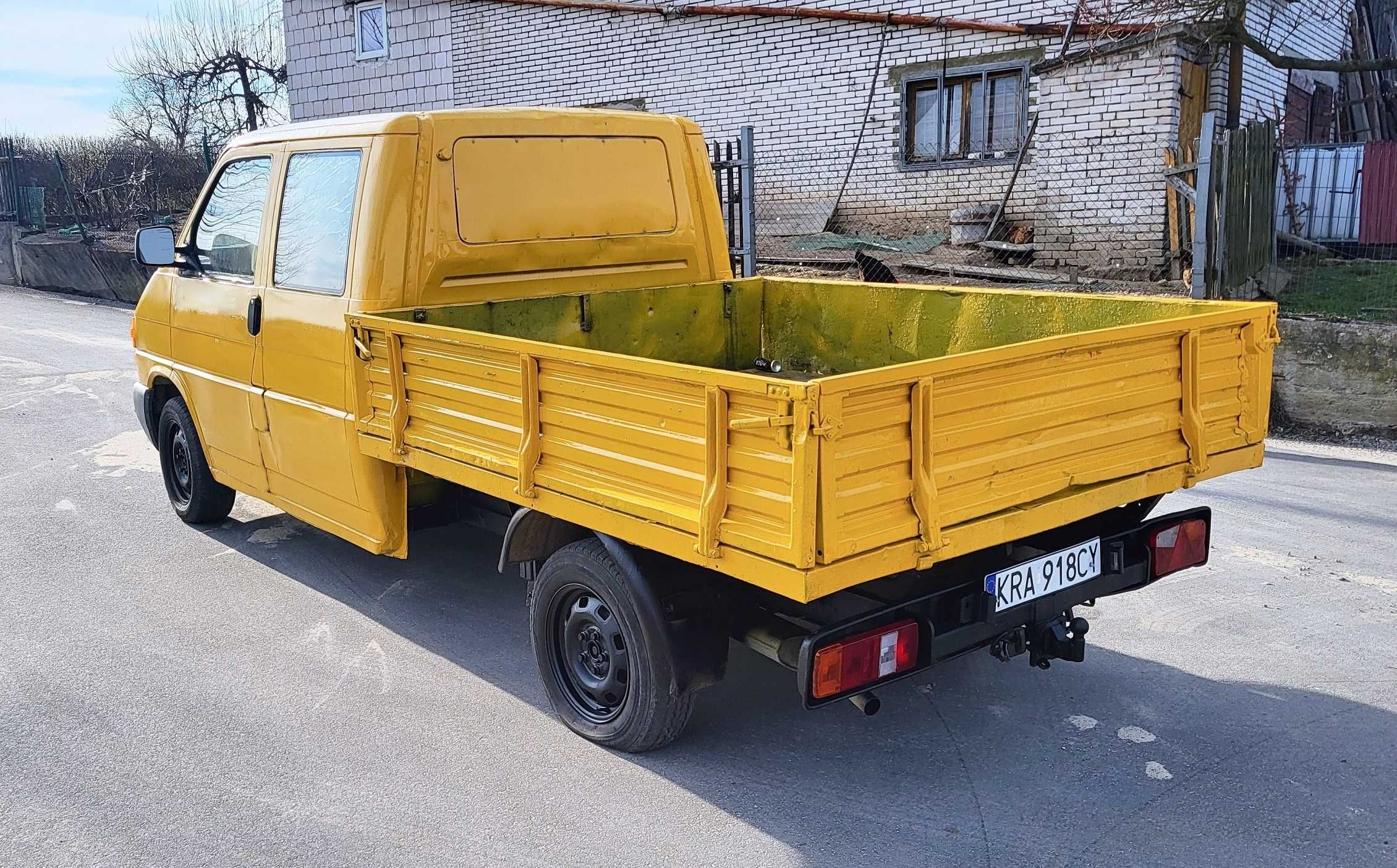 Volkswagen Transporter T4 Doka 1,9 TD 6 osobowy brygadówka