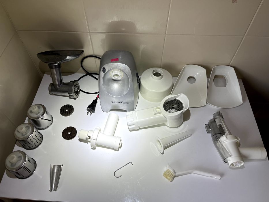 М`ясорубка + овочерізка + сокочавилка Zelmer!