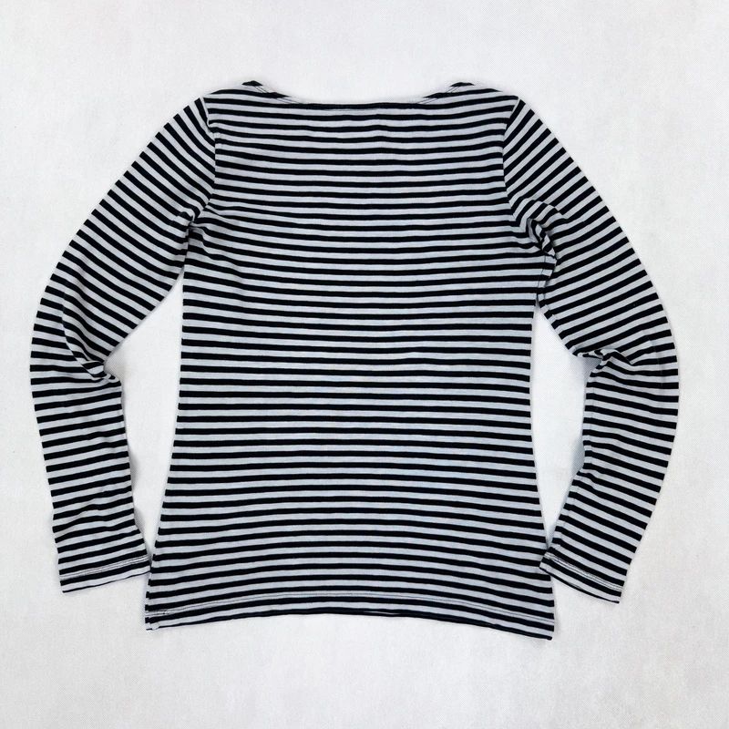 Koszulka z długim rękawem longsleeve w paski Marc O’Polo
