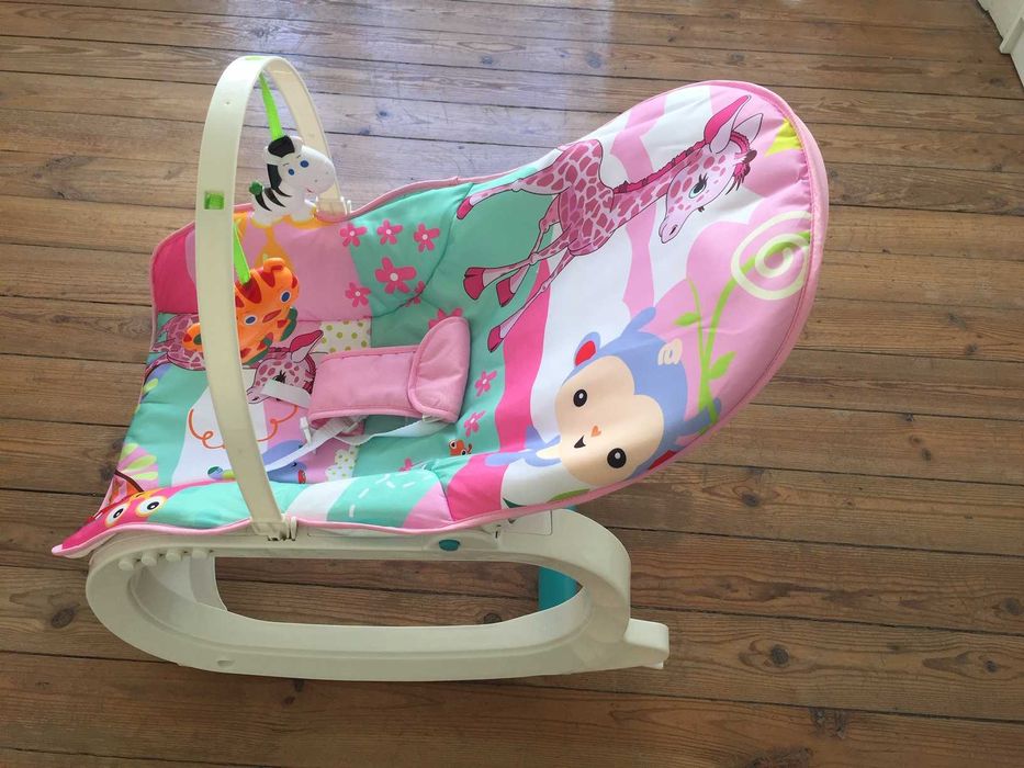 cadeira de descanso modelo Fisher Price, como nova