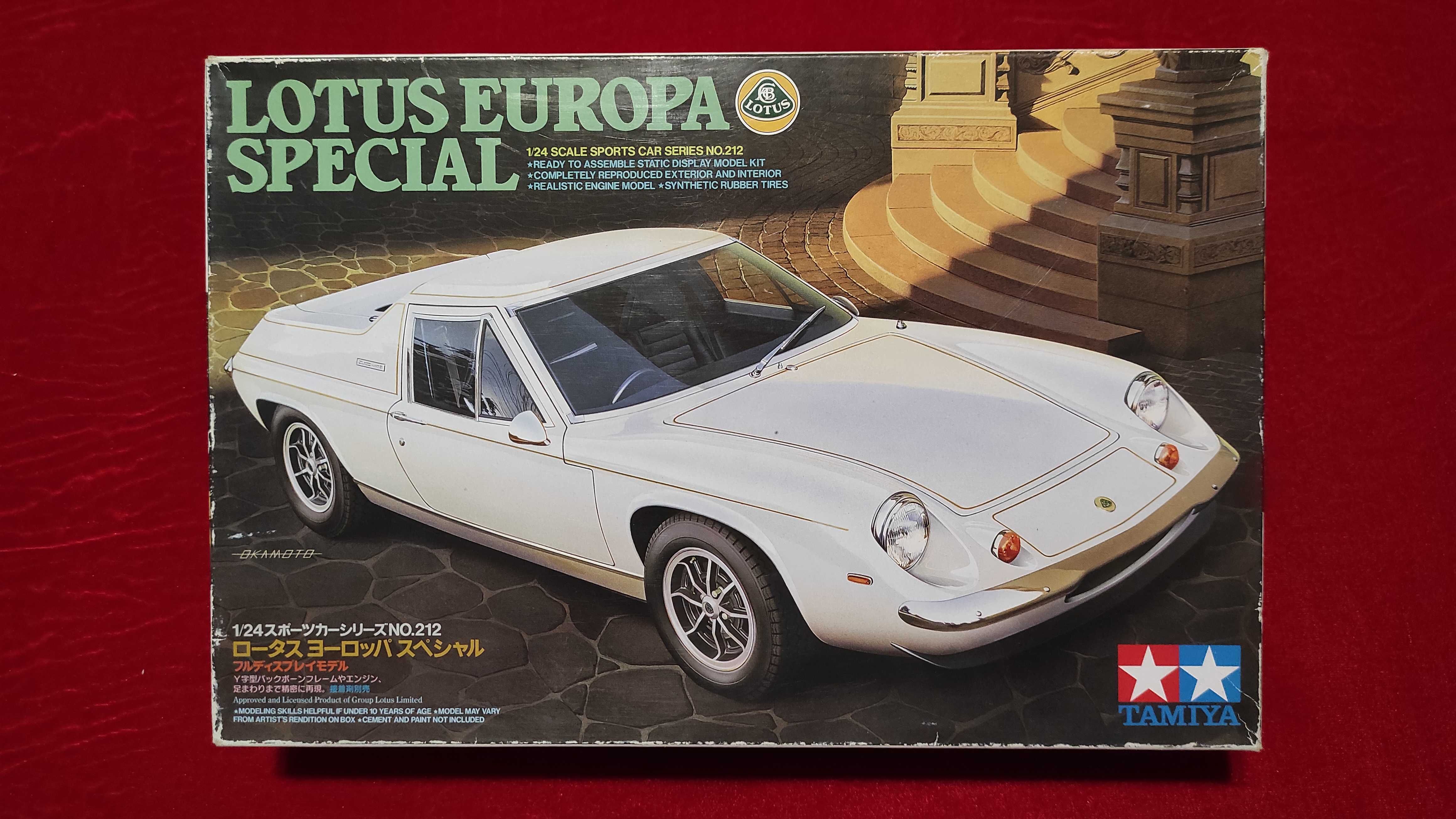 Сборная модель  1:24 Tamiya Lotus Europa Special