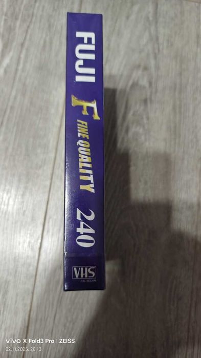 Kaseta VHS FUJI fine quality 240