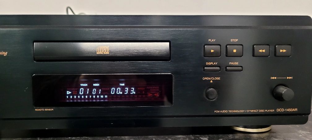 Odtwarzacz DENON DCD-1450AR CD/CD-R  OKAZJA czarny