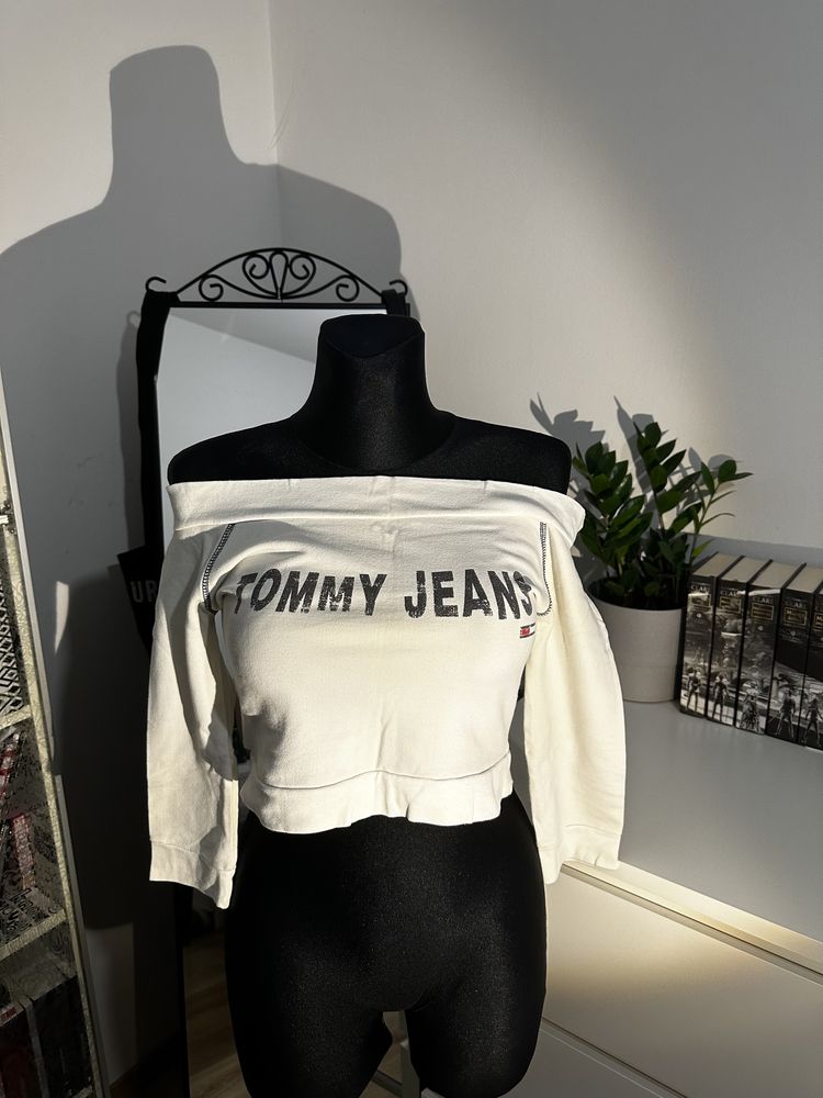 Crop top odkryte ramiona Tommy Hilfiger Tommy Jeans M