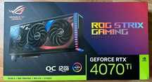 ROG Strix GeForce RTX 4070 Ti 12GB GDDR6X OC