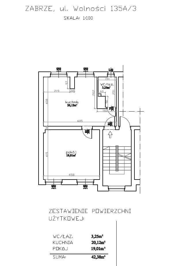 Mieszkanie 2 pokoje Zabrze Centrum Wolności