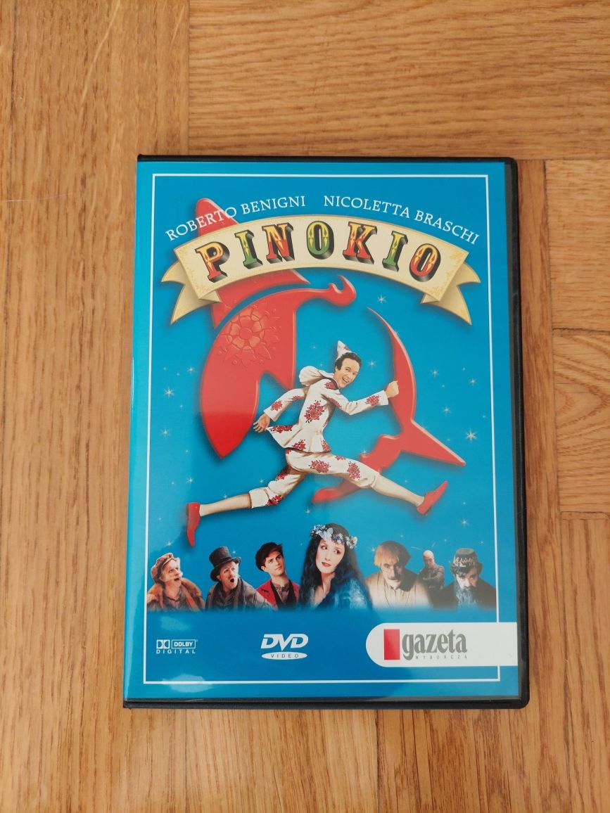 Płyta DVD z filmem Pinokio