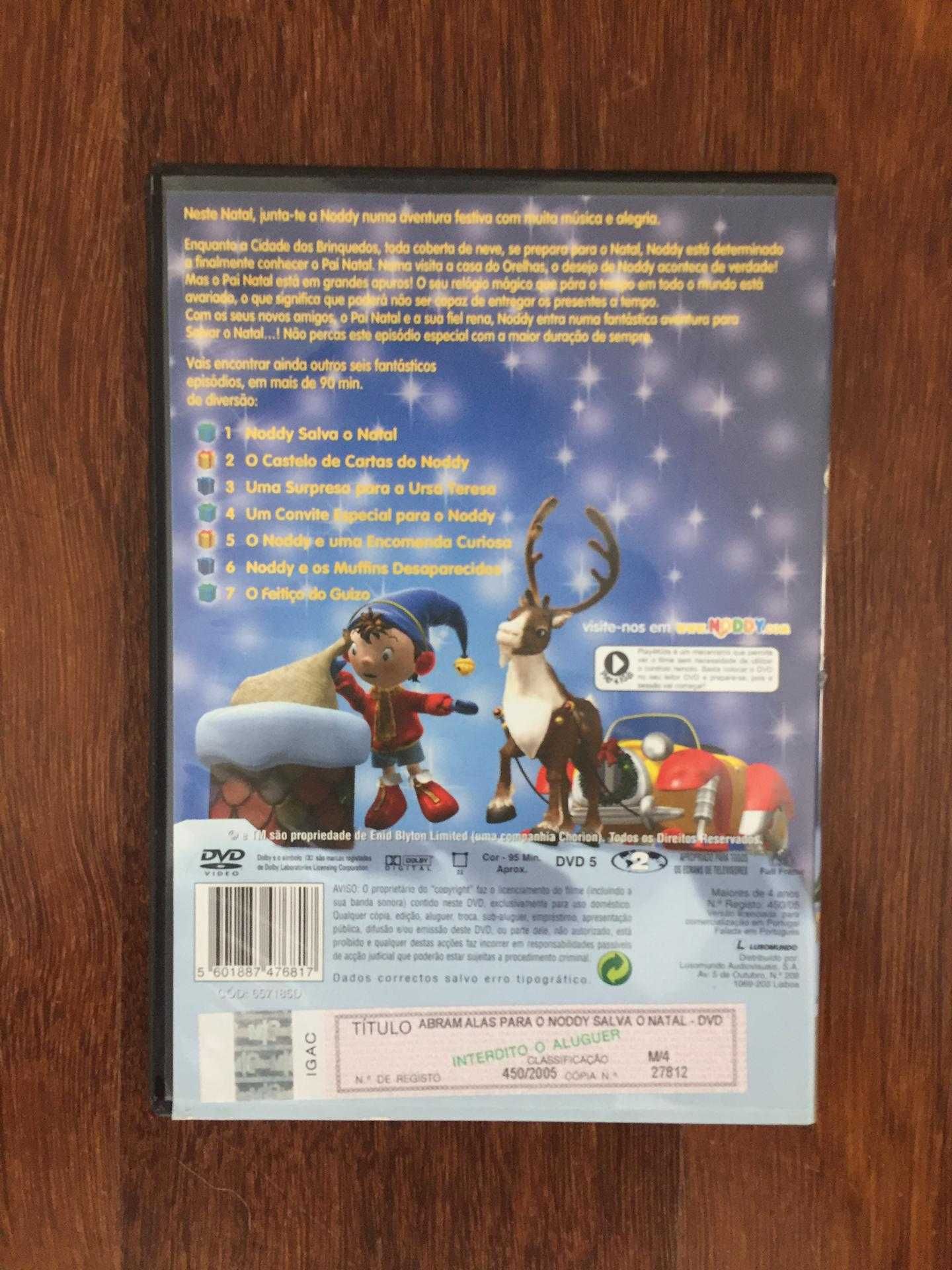 Coleção completa DVD Noddy + DVD Especial de Natal