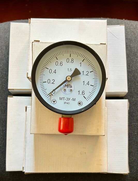 Манометр МТ-3У-М 1,6 МПа 100 мм M20*1,5