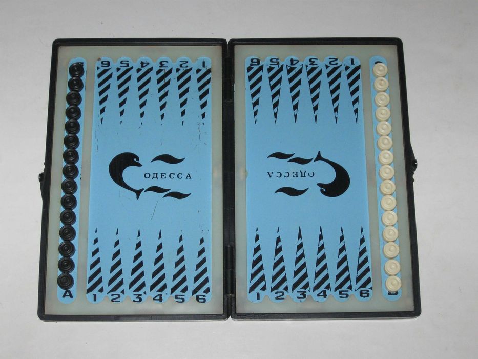 Нарды ОДЕССА дорожные туристические на магнитах СССР