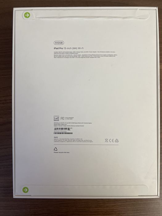 iPad Pro 13” m4  WIFI 512 gb (2024) новий, запломбований