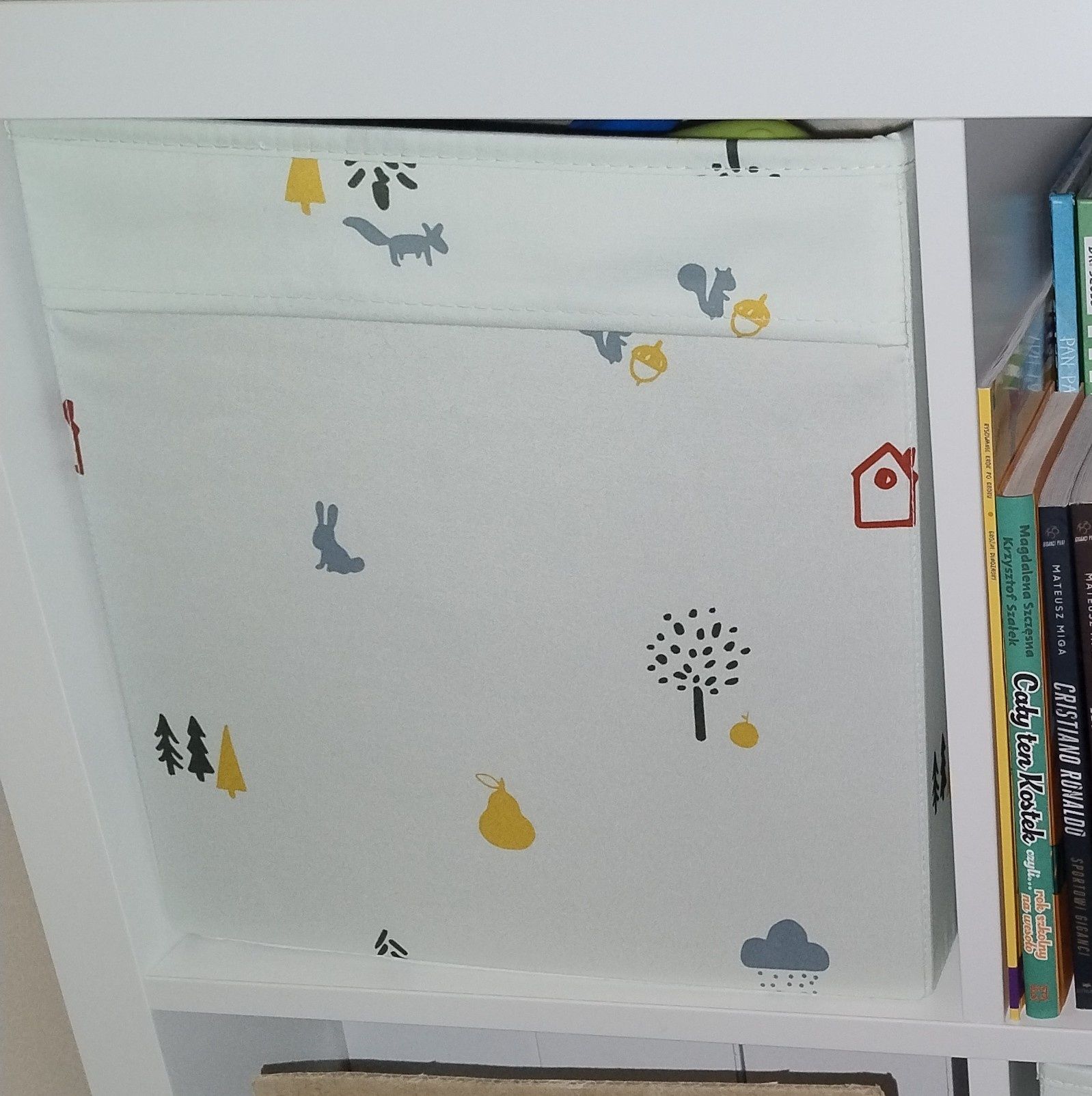 Kallax regał Ikea 77x77 cm biały gratis
