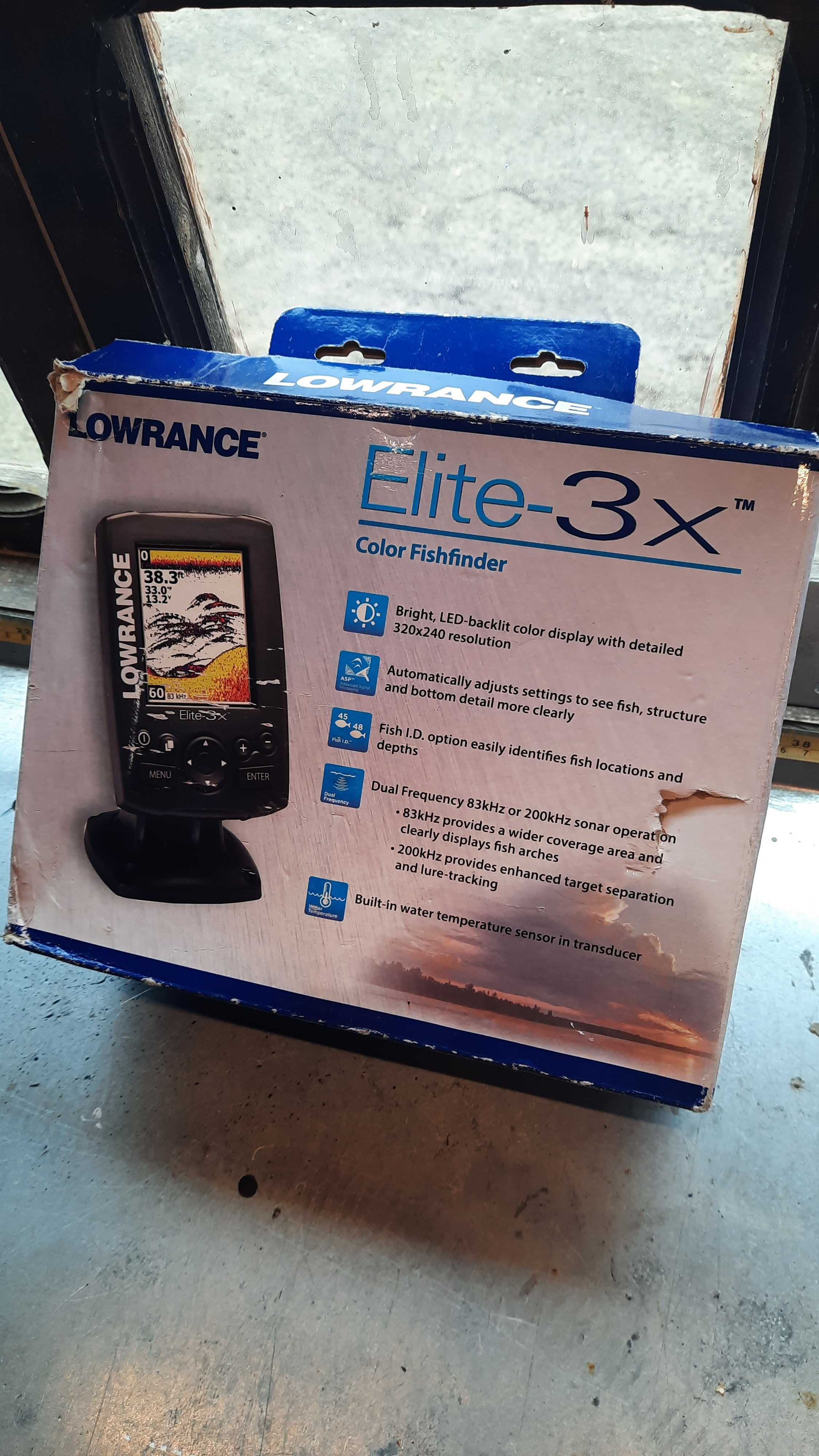 Echosonda LOWRANCE Elite-3x