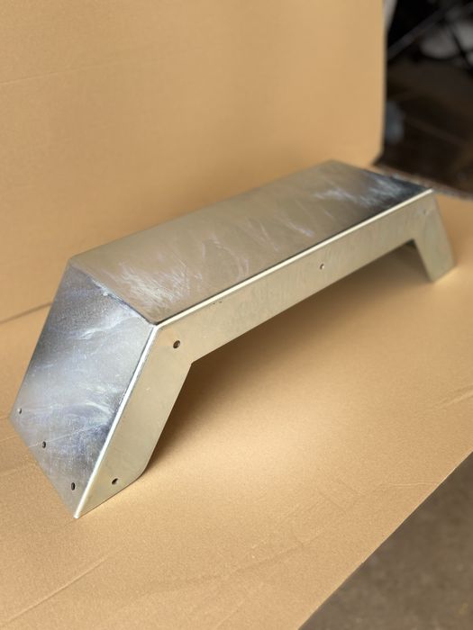 Крило легкового прицепа 3мм оцинковане