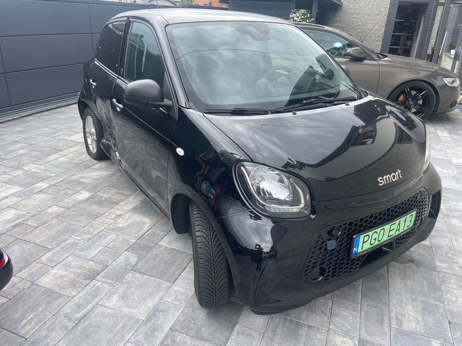 Smart Forfour Pierwszy właściciel w Polsce, zarejestrowany, uszkodzony