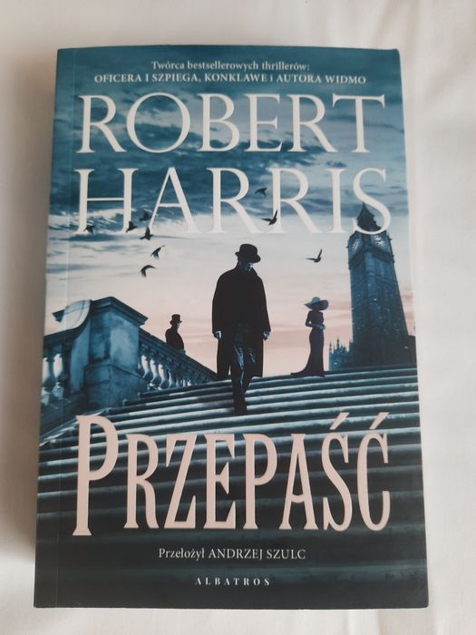 Książka. Przepaść. Robert Harris